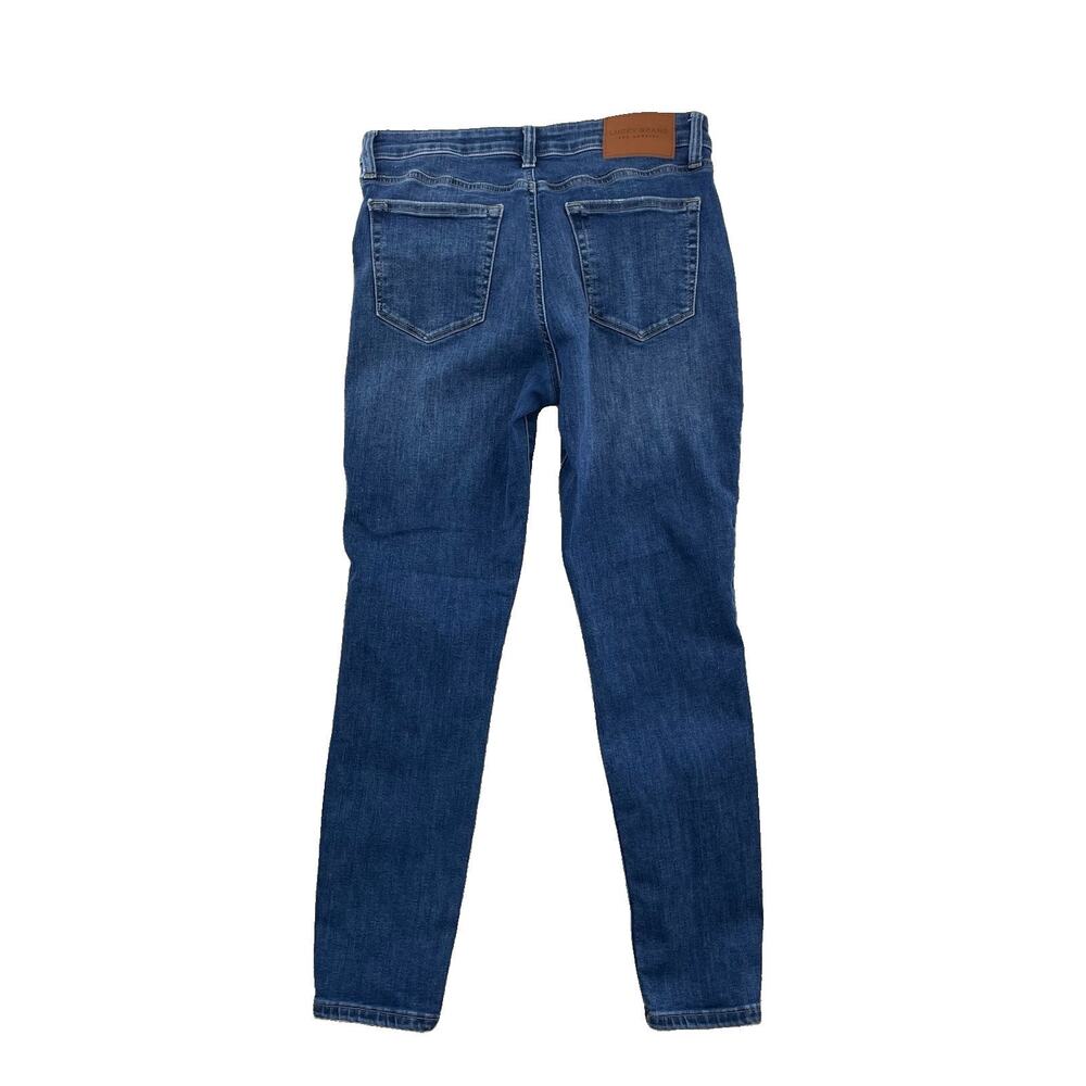 Lucky Brand Women Jeans Size 8 Ankle Blue Mid Rise Skinny Ava Stretch 18-23